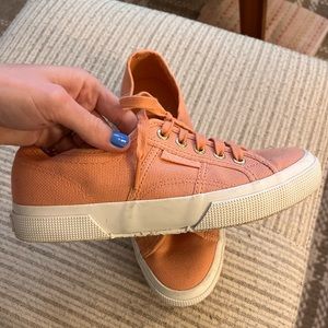 Superga Sneakers Peach/Pink Size 7.5